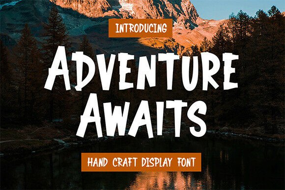Adventure Awaits: A Font for the Bold and the Curious