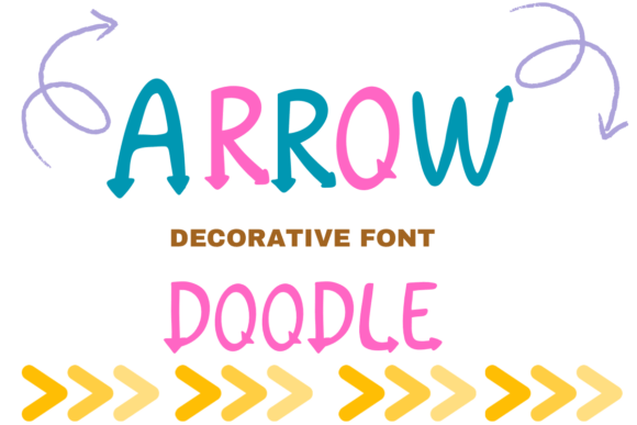 Arrow Doodle: A Font That Adds Personality to Your Brand