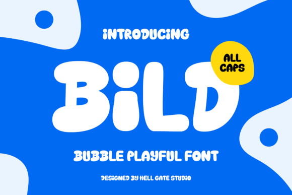 Bild: A Display Font for Editorial Elegance