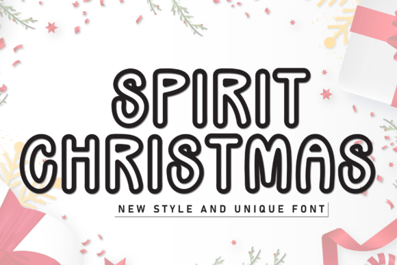 Branding with Spirit Christmas: A Font That Speaks Volumes