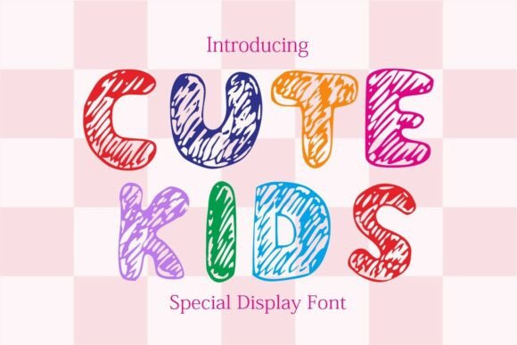 Cutekids Regular: A Playful Font for Campaigns
