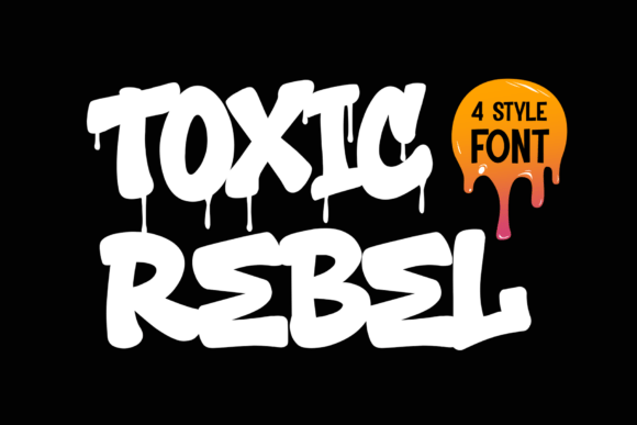 Font That Speaks: Toxic Rebel for Bold Digital Campaigns