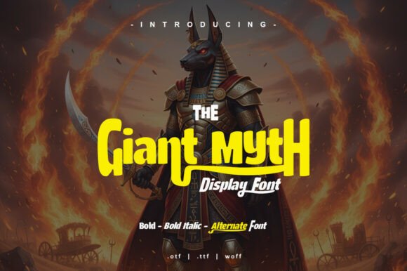 Giant Myth: A Font That Elevates Branding