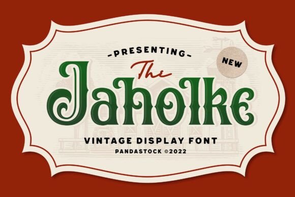 Jaholke: A Vintage Font for Modern Web Design