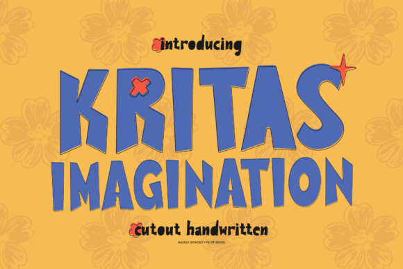 Kritas Imagination: A Display Font for Editorial Creativity
