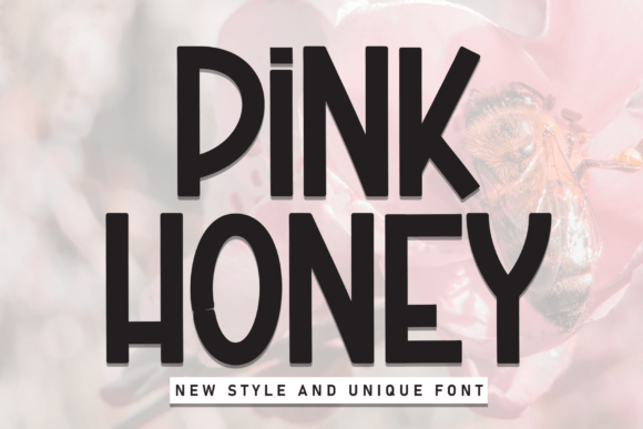 Pink Honey: A Modern Font for Editorial Elegance