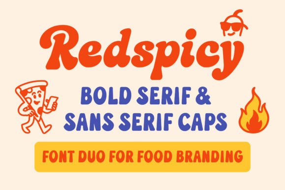 Redspicy: A Bold Font for Creative Branding