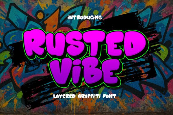 Rusted Vibe: A Font That Breathes Urban Soul Into Your Creations