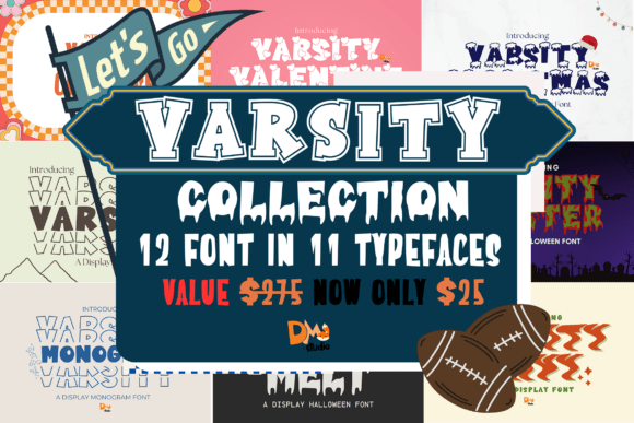 Varsity Collection: A Font That Elevates Your Brand